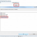 Android Manifest での Permission 設定 (1)