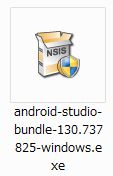 Android Studio インストーラ