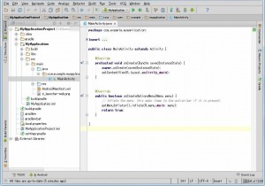 Android Studio デフォルトテーマ